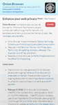 Mobile Screenshot of onionbrowser.com